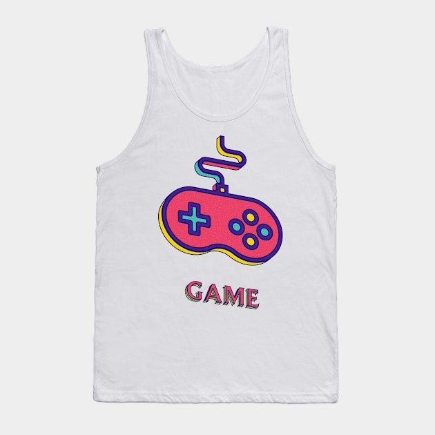 Game On Tank Top by Adam7